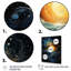 Galaxy Interstellar Eye III - Galaxies, reproduction sur toile-91383995-91383997