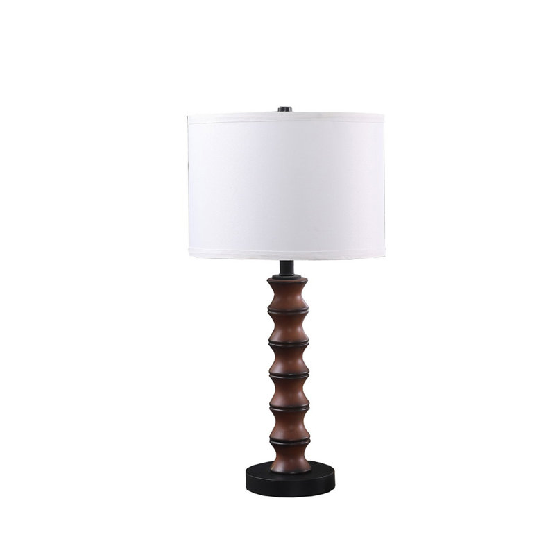Lampe de table moderne 27,5 po In Coastal Littoral Wood Insp