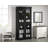 32" 100% Solid Wood Freestanding Bathroom Cabinet with Clear Glass Doors & Adjustable Shelves – Modern Bathroom Storage-979999442