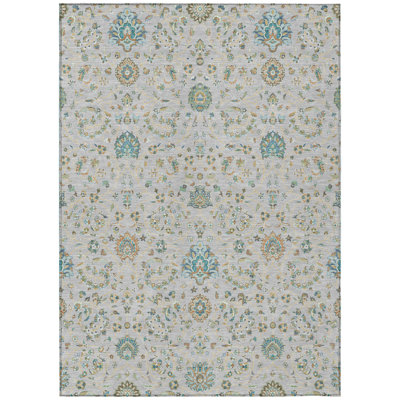 Machine Washable Indoor/Outdoor Chantille ACN2758 Global Rug