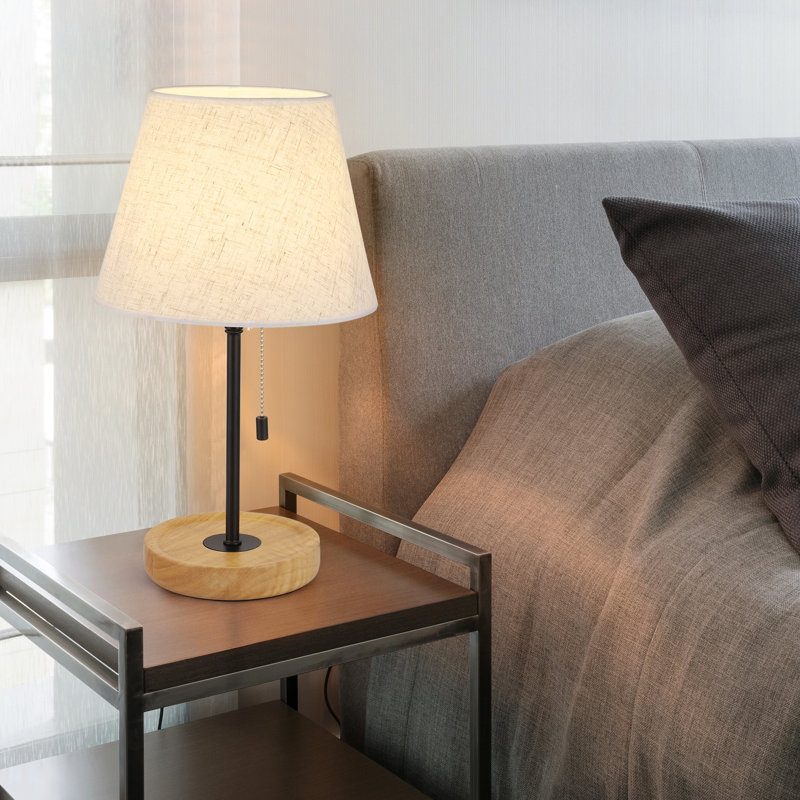 Wood Table Lamp