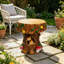 Charmante chaise de jardin écureuil, table d'appoint durable, décoration intérieure et extérieure unique pour la cour, le patio et la maison