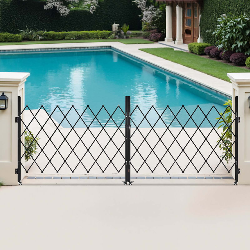 Steel Gate Fencing, 152.4cm H x 365.8cm W