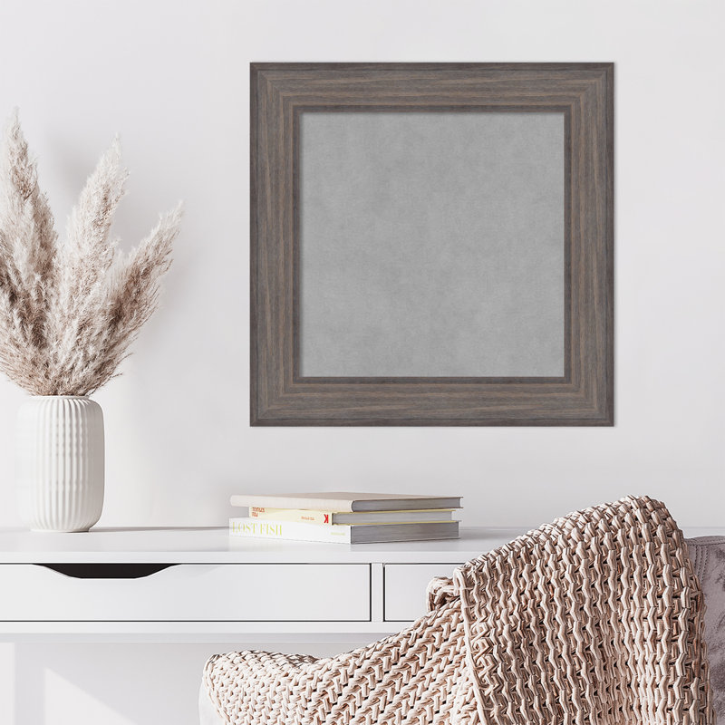Magnetic Wall Mounted Magnetic Board, 21" H x 21" W