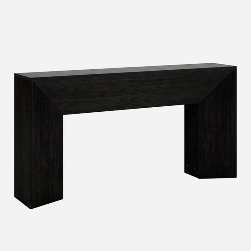 Sleek Side Table,Wooden Sofa Table,Modern Style Console Table