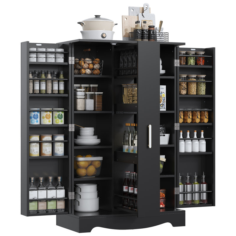 Garde-manger 47 po Jawarren, Noir