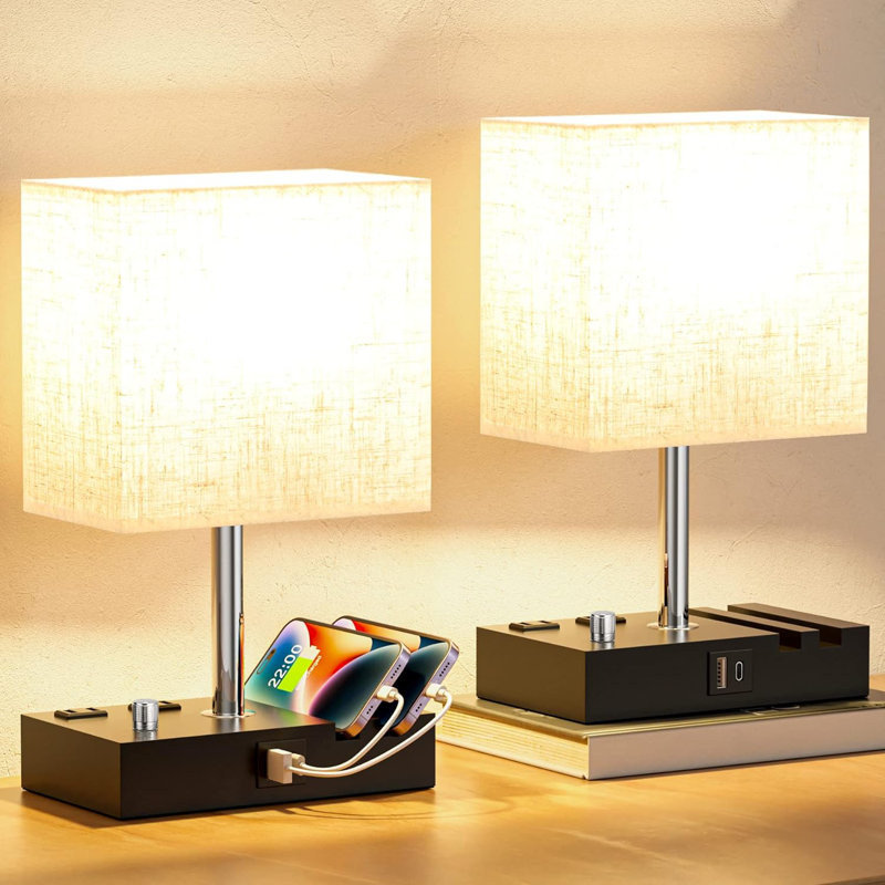 Lerena Metal USB Table Lamp