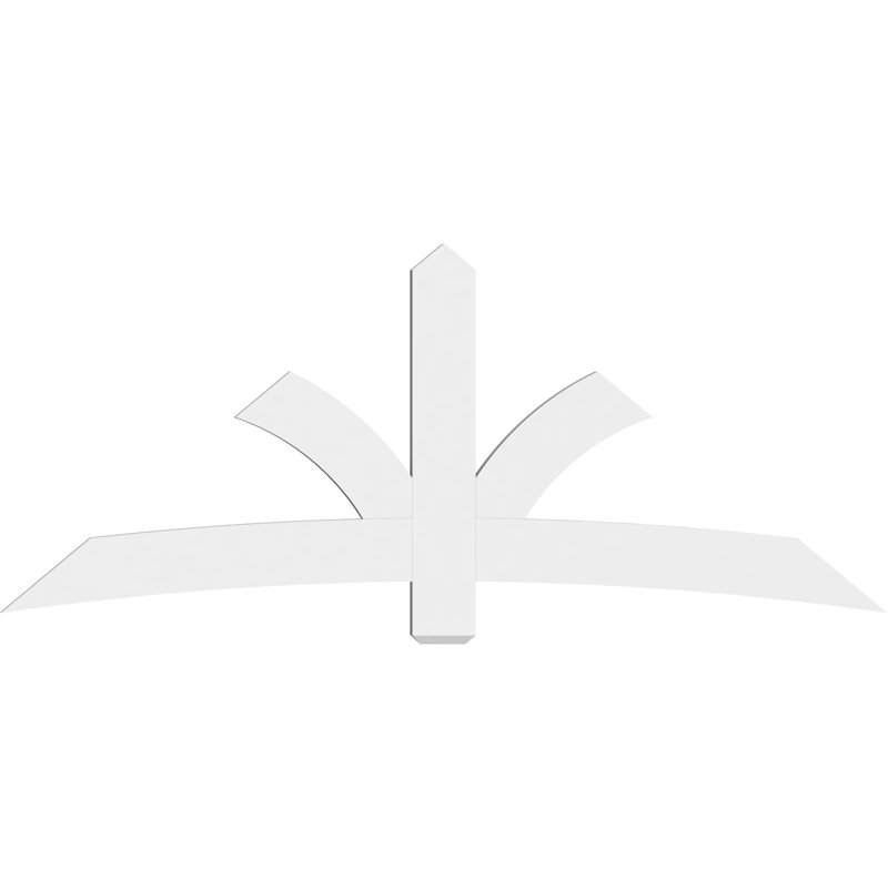 Support pour pignon Davenport, H 35 po x l 84 po (pas: 10/12), P 2 po x F 6 po, PVC