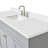 Hamlet 61'' Single Bathroom Vanity with White Quartz Top-94350845