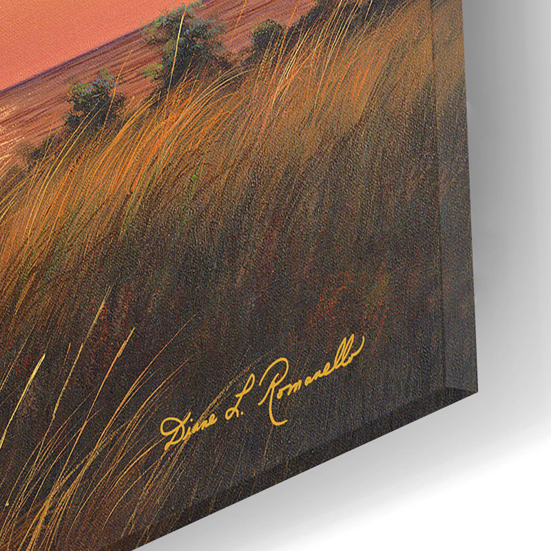 " Fire Island Lighthouse " by Diane Romanello, H 12 po x l 16 po x P 0,13 po