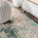 Tapis bleu / gris Lasley