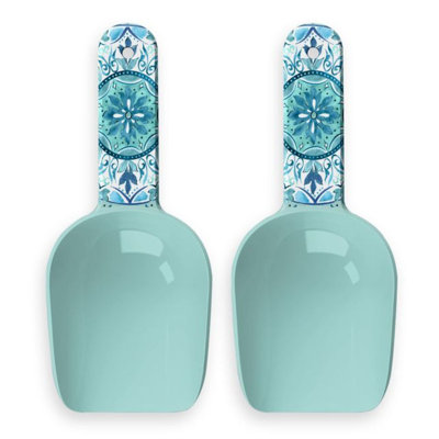 Gibraltar Melamine Pet Food Scoop - 2 Cups - Teal