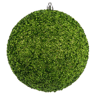 Ornement en forme de boule céladon 6 "The Holiday Aisle®, 4 par sac