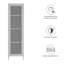 Grande armoire de rangement Covelo par Modway