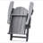 Folding Outdoor Adirondack Chair,HDPE All-Weather Folding Fire Pit Chair,  Ergonomic Design Patio Lawn Chair For Outside Deck Garden Backyardf Balcony