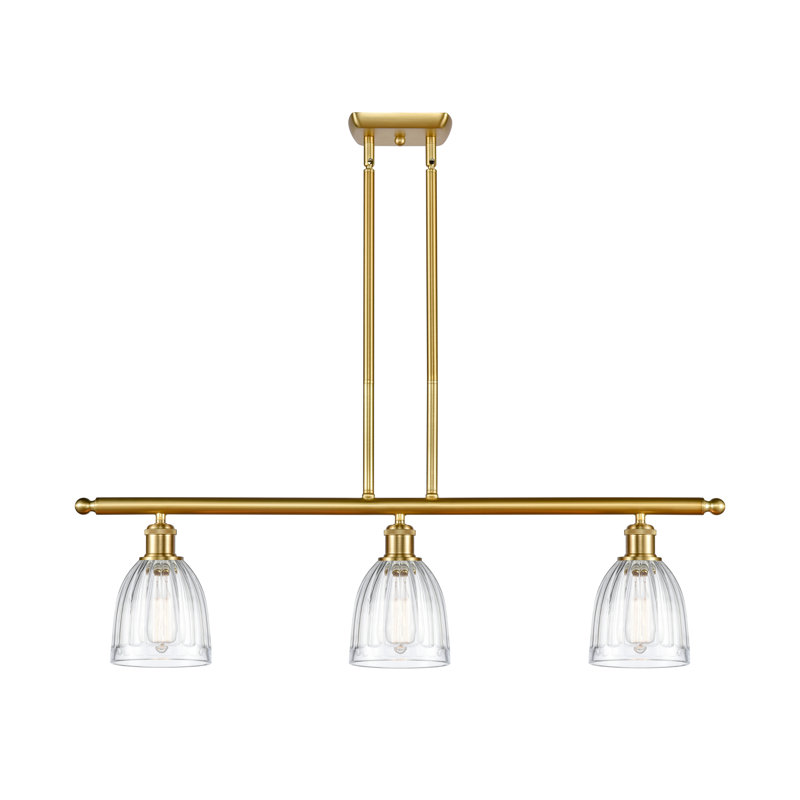 Dunder 3 - Light Kitchen Island Pendant, No Bulb Included, Satin Gold