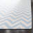 Rodgers Hand Woven Flat Weave Wool/Cotton Chevron Rug in Blue/Ivory-943286723