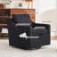 Fauteuil d'appoint pivotant en tissu Elacqua-106588600
