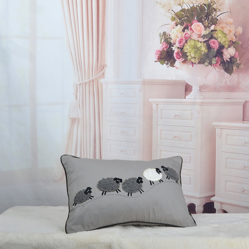  Coussin réversible, Gris