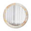 Huldar Glass Flat Wall Mirror