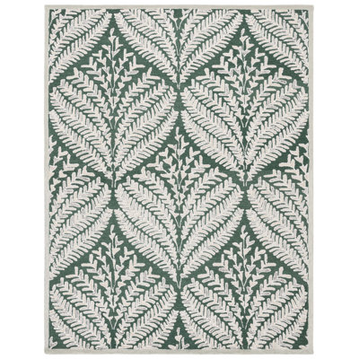 Jahwan Hand Tufted Wool Floral Rug