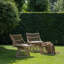 Alatna Outdoor Ottoman with Sunbrella® Cushion