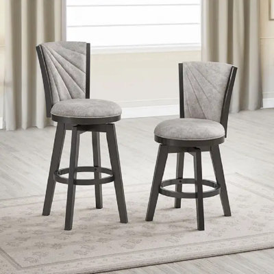 Ensemble de 2 tabourets pivotants à hauteur de comptoir Radney (ensemble de 2)