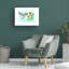 «Dave Bartholet Pansies and Humming Bird», art sur toile-65795016