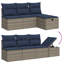  Ensemble de canapé de patio 9 pièces avec coussins en rotin de polyester noir-708484135-708484133