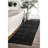 Adetoun Traditional Power Loom Performance Black/Gray Rug-901951695