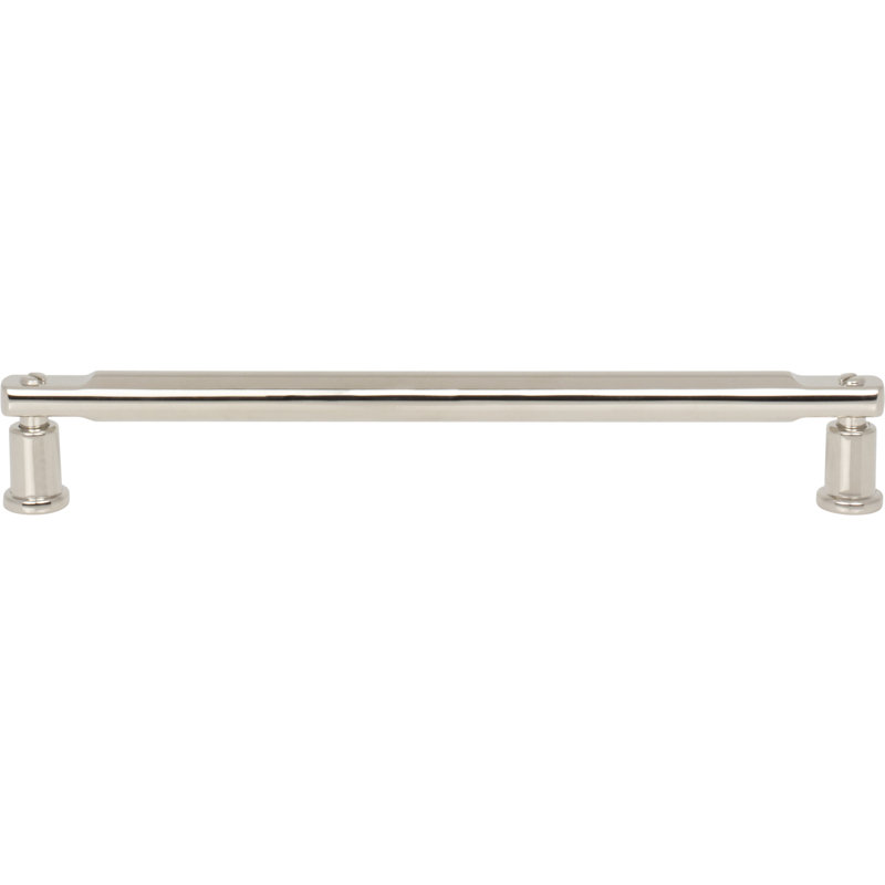 Everitt 3.75" Center to Center Bar Pull, Polished Nickel, 7 9/16"