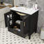 Meuble-lavabo 30 po avec lavabo, tablette de porte et tiroir de rangement-179902924