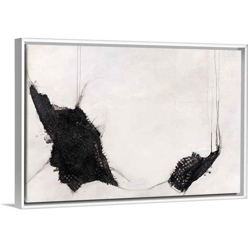 Growing Into Being - Print on Canvas, White Floater Framed, 14" H x 20" W x 1.75" D