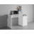Raymen Desk with drawer and door: 120cm W x 75.5cm H x 53cm D.-202695452