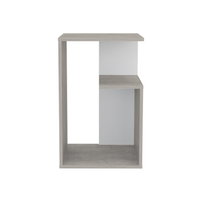 Everet 15,7" Multi-Functional Design, High 3-Tier Coffee Table