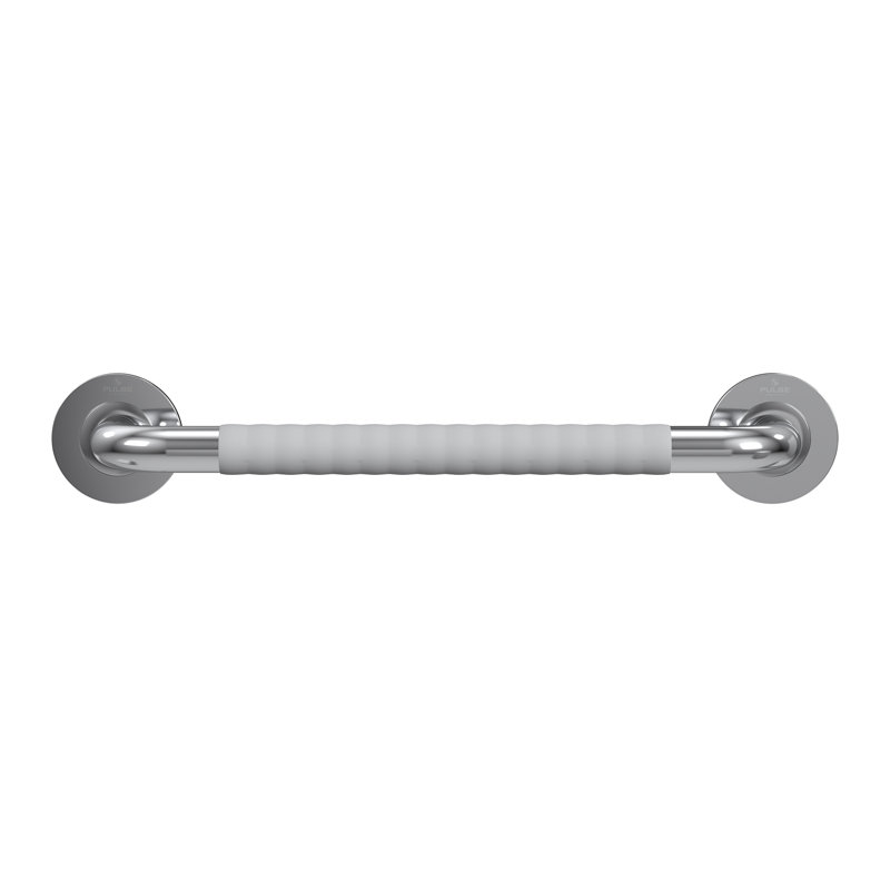 ErgoSafetyBar de 18 po à prise souple ergonomique et souple de 32 mm de diamètre, conforme à l'ADA, capacité de poids de 500 lb