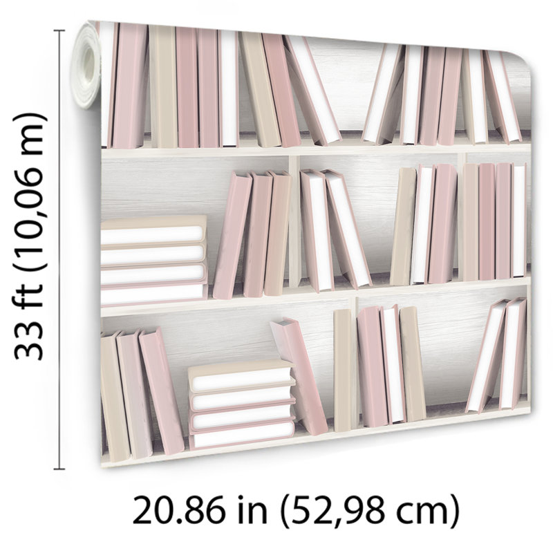 Papier peint Nook Book, Rose