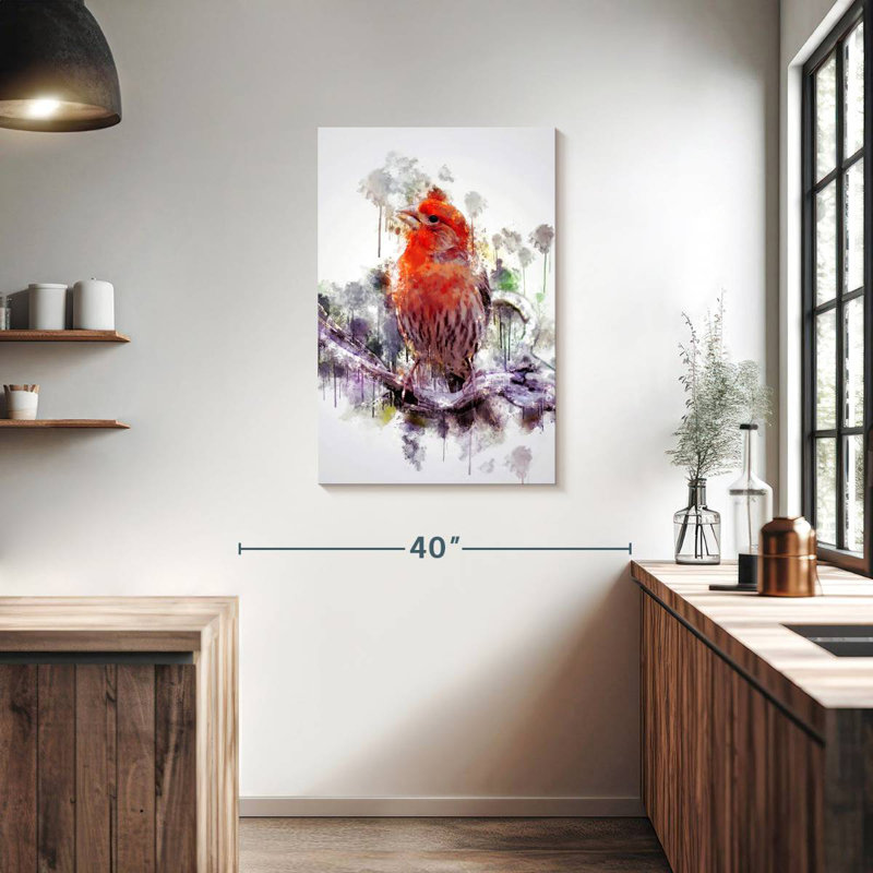 Brampt House Finch, 36" H x 24" W