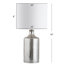 Lampe de table 18 "argentée
