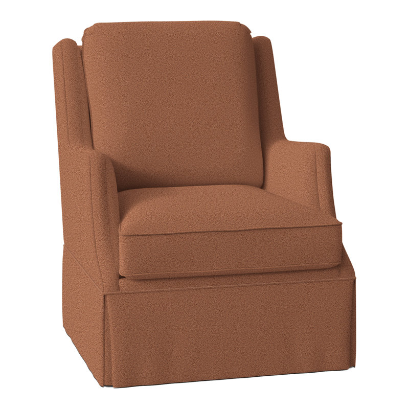 Savannah Swivel Wingback Chair, Perigold Pierson Copper
