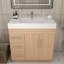 Ensemble de meuble-lavabo simple 36 po avec tiroirs et portes-98420082