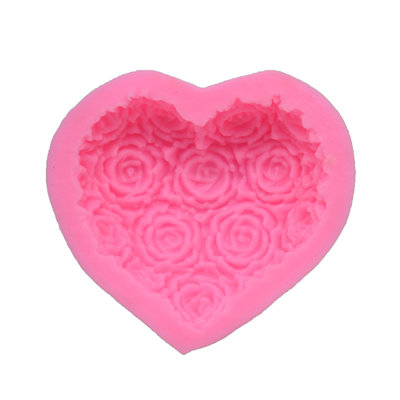 Valentines Day Decorations Rose Flower Heart Aromatherapy Plaster Cake