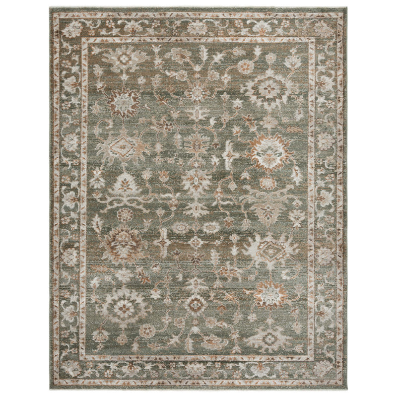 Aisleyne Vintage Look 183cm X 275cm Area Rug, Rectangle 244 X 305cm