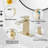 Single-Hole Single-handle Bathroom Faucet with Drain Assembly-79721950