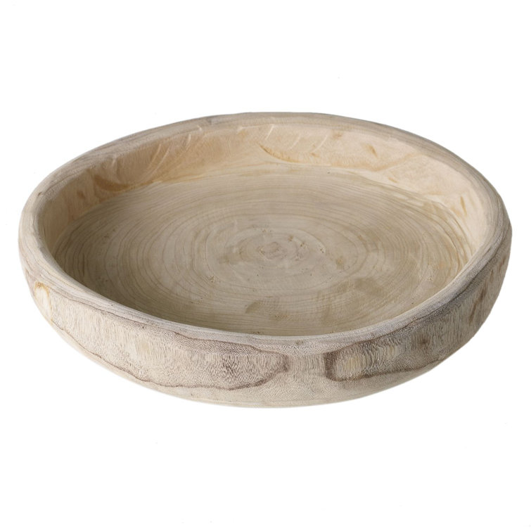 Bigby Handmade Wood Decorative Bowl 1