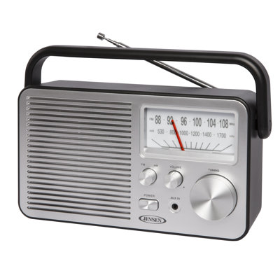 Portable AM/FM Radio - Black