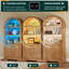 Armoire arquée de 71 po de hauteur-131641822