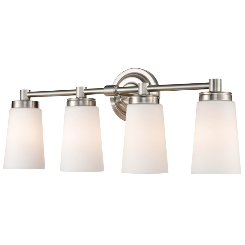 Figueroa 4 - Light Dimmable Vanity Light, Brushed Nickel