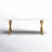 Alexa Dining Table- Luxury Modern Rectangular Dining Table for 8 – Conference Room Table - X-Leg Base Steel Base-691265323-714789168