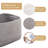 Small Cotton Rope Storage Basket Set Of 3 - 11"X7"X7" Perfect Woven Baskets For Storage, Ideal Storage Baskets For Organizing Toys, Towels, And More - Versatile Baskets For Shelves And Home Decor-1829634520